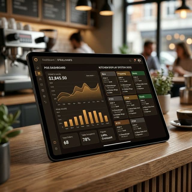 POS Dashboard Mockup